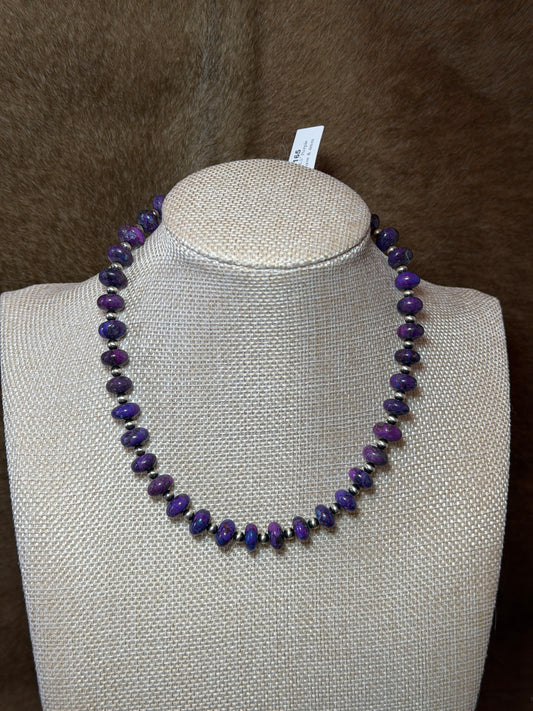 15-16.5" Purple Mohave