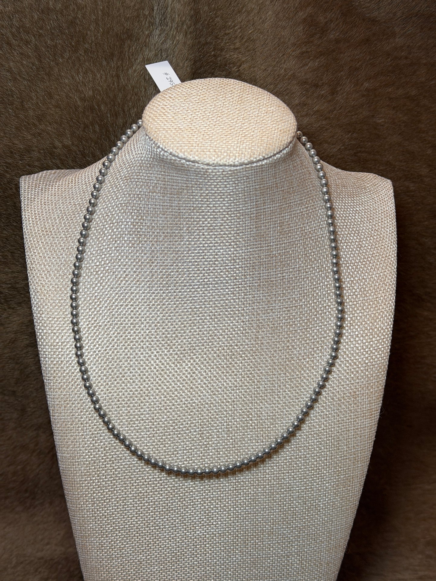 20-22" 4mm Silver Plated