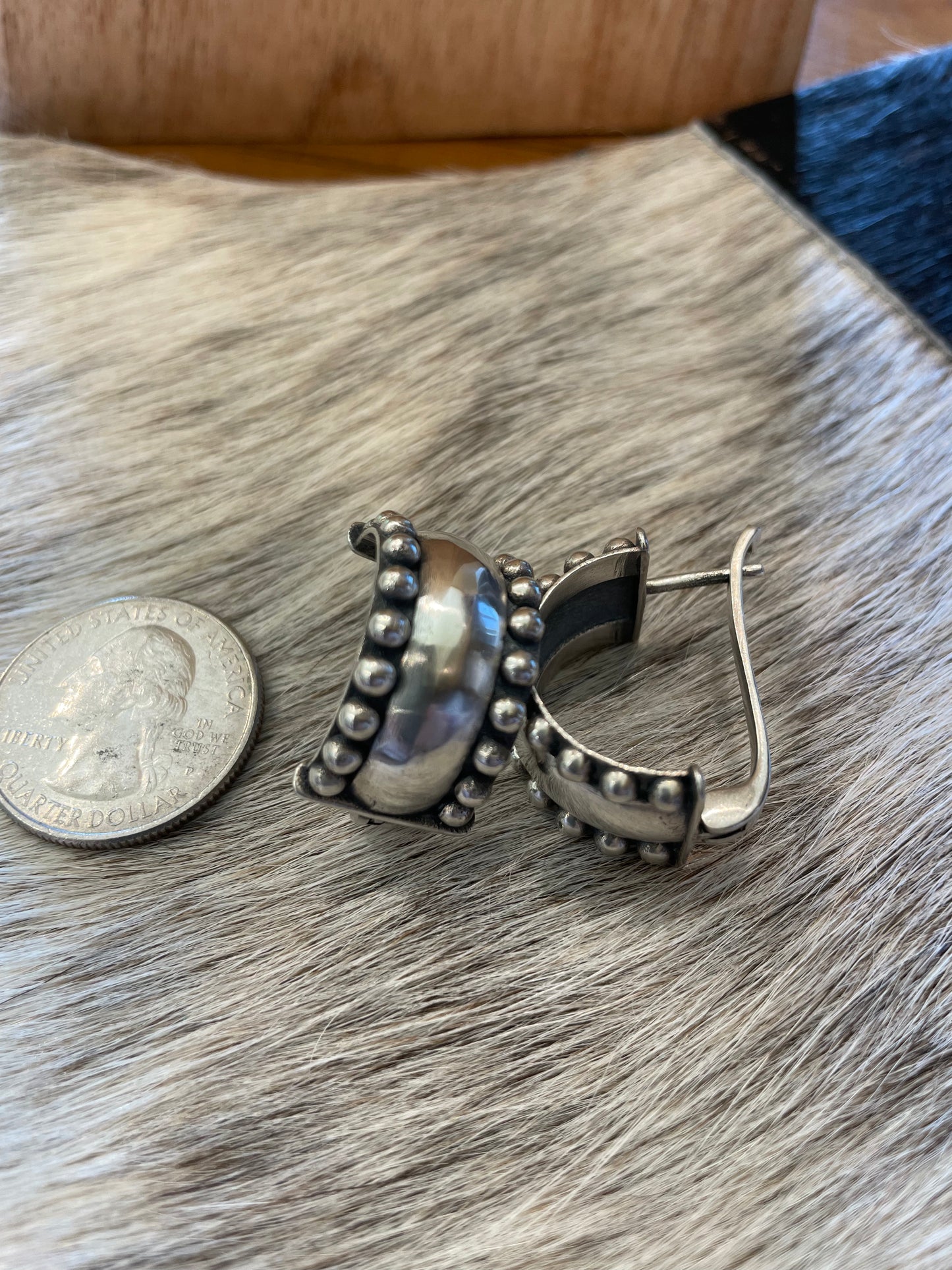 Sterling Silver Clip Back Earrings