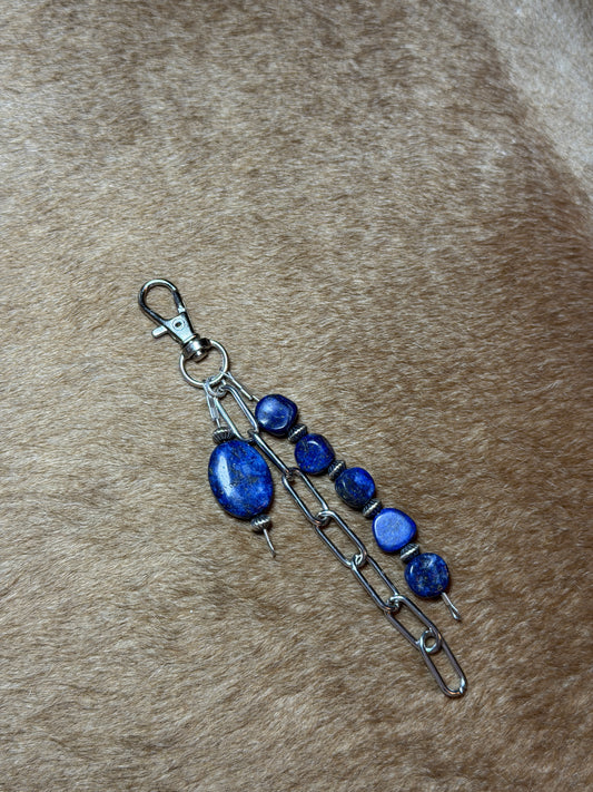 Blue Lapis Bag Charm