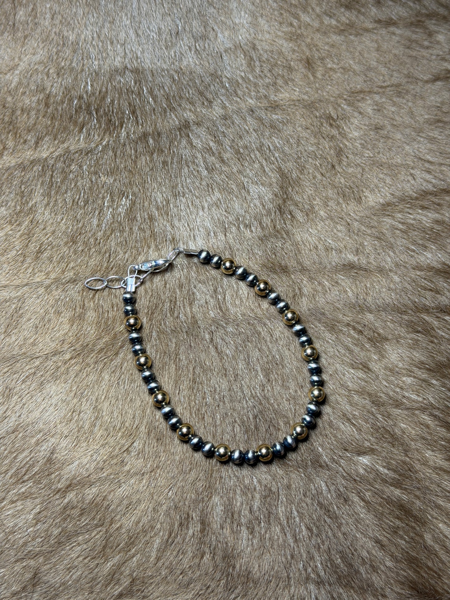 7-8" Pearl & Gold