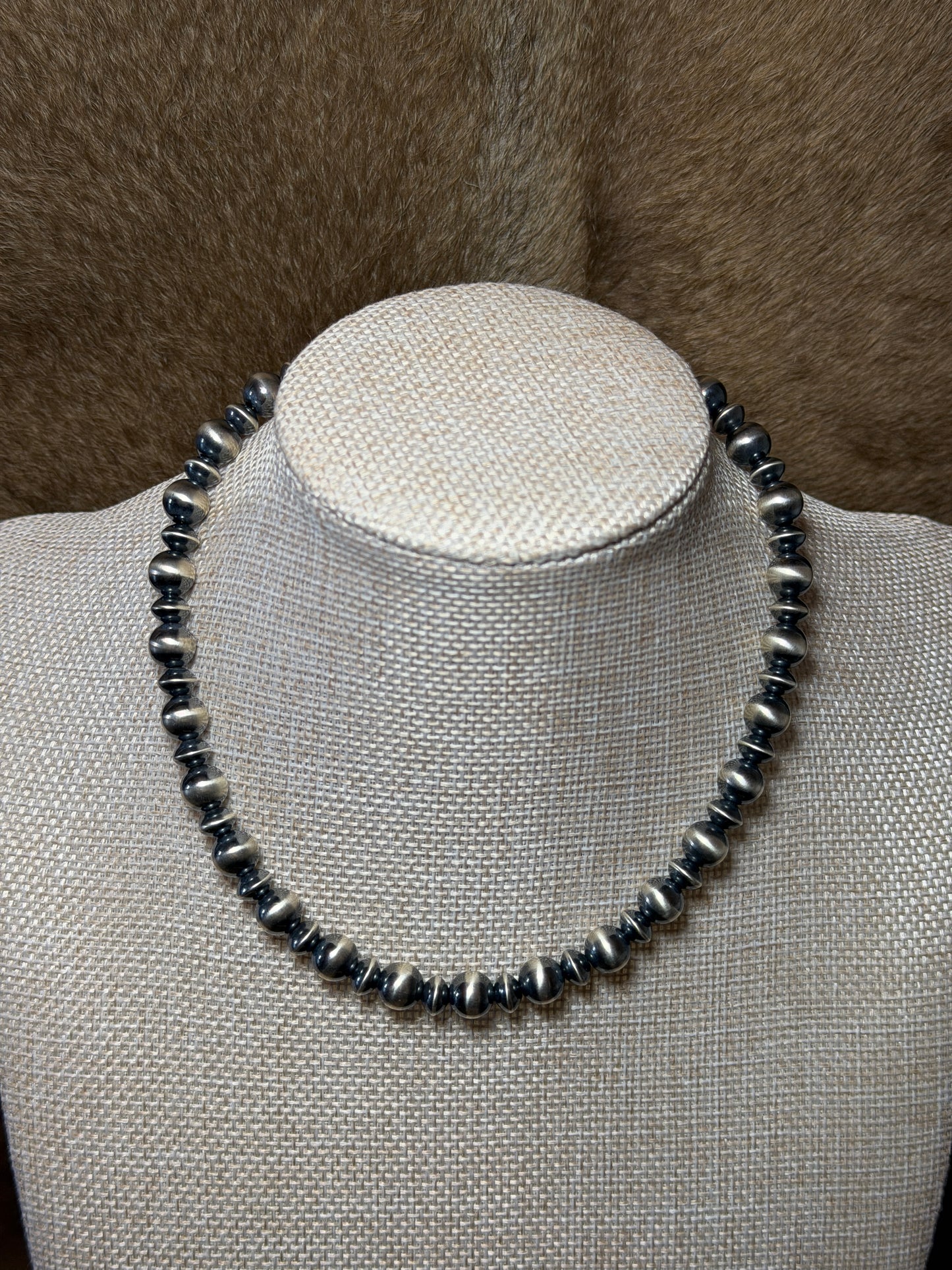14-15.5" 8mm Pearl & 6mm Saucer