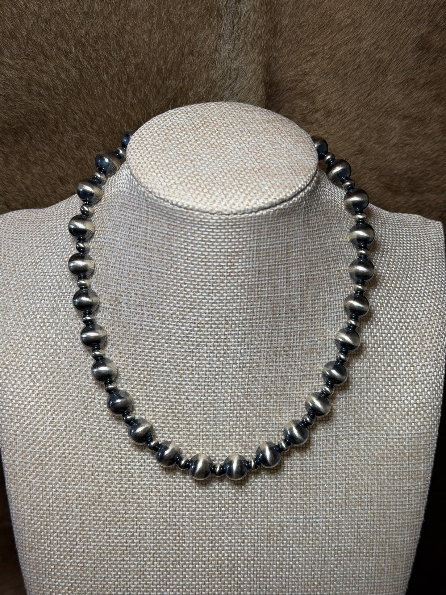 15.5-17" 5 & 10mm Sterling Pearls
