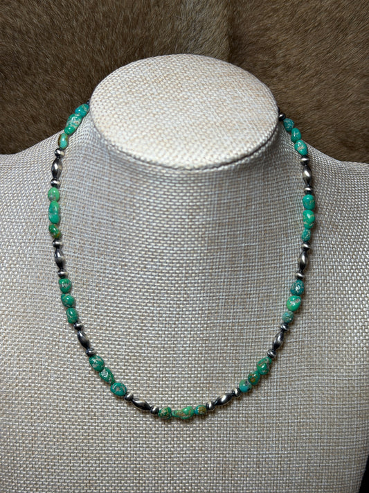15.5-17" Emerald Valley Turquoise
