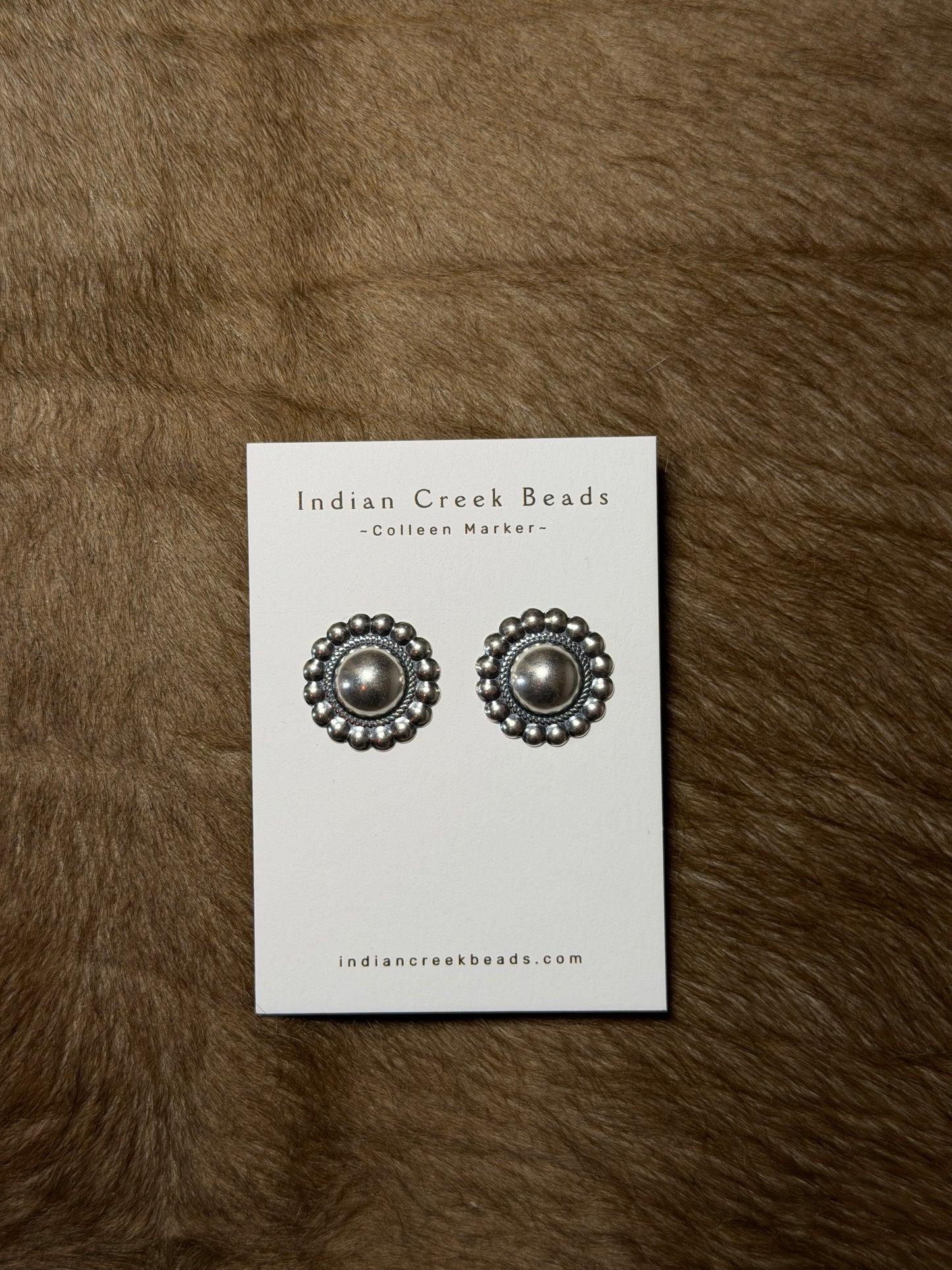 Quarter Size Sterling Concho