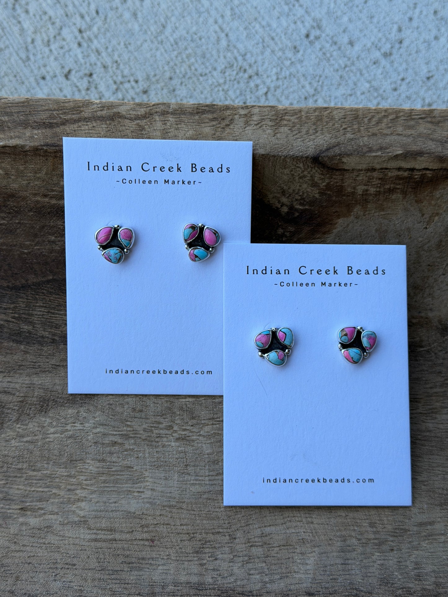 Cotton Candy Mini Cluster Earrings
