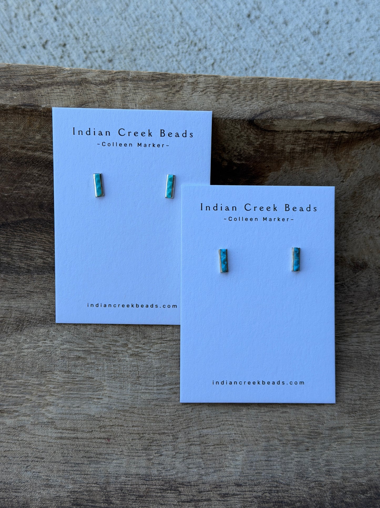 Petite Kingman Bar Earrings