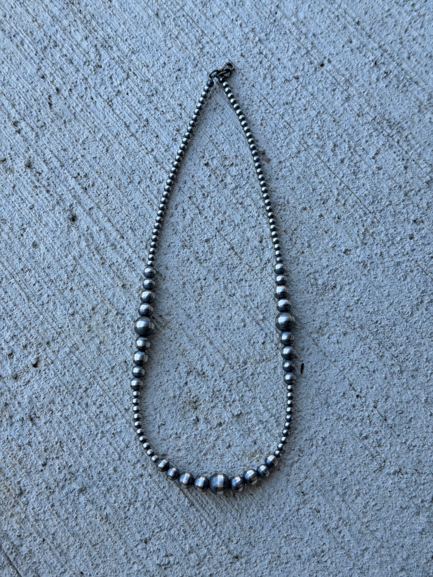 16" 3-8mm Sterling Pearl