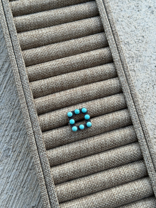 Sz 8.5 Kingman Turquoise Ring