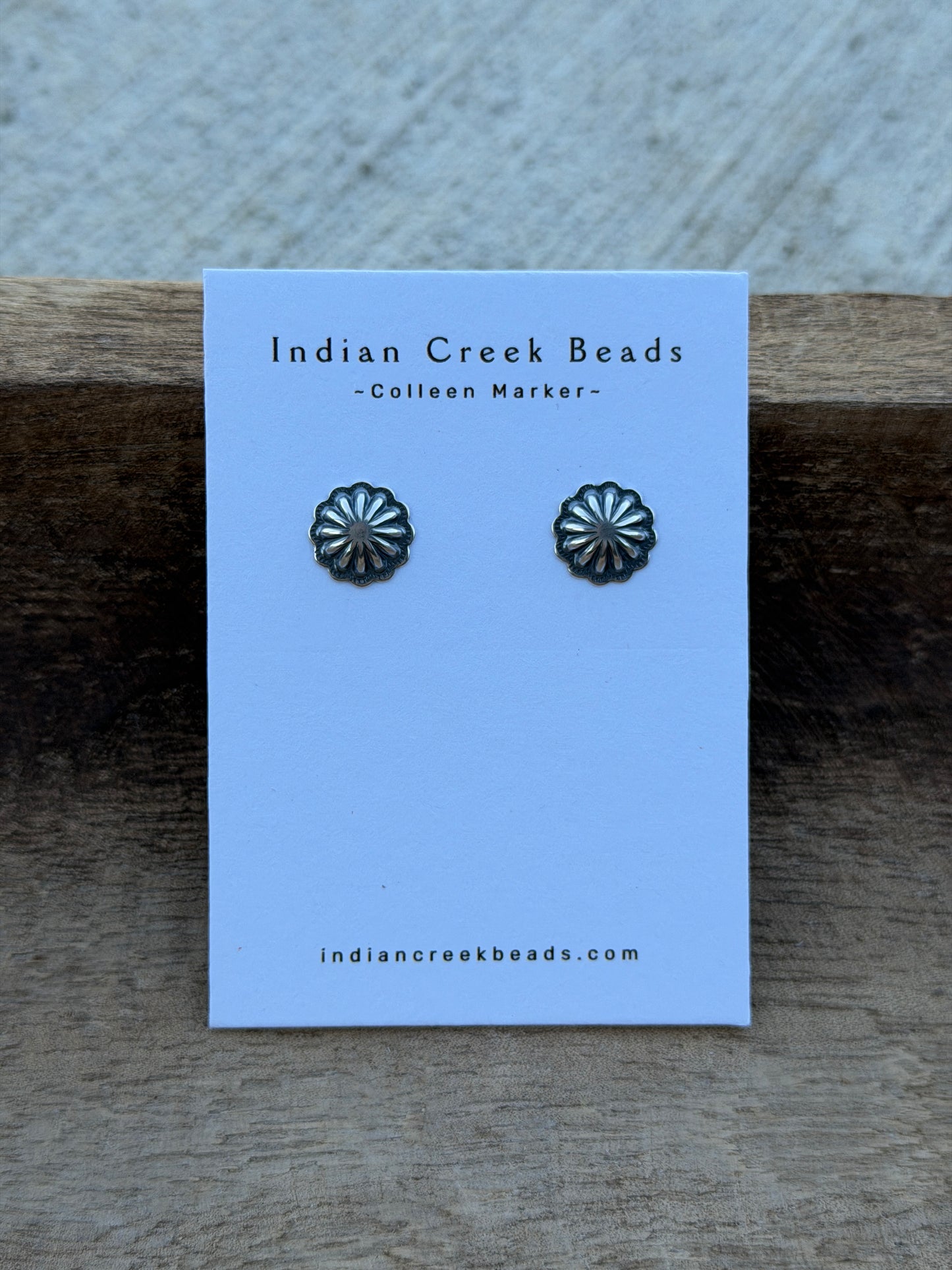 Sterling Starburst Earrings