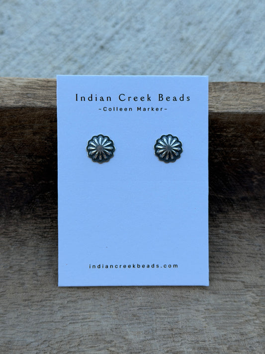 Sterling Starburst Earrings