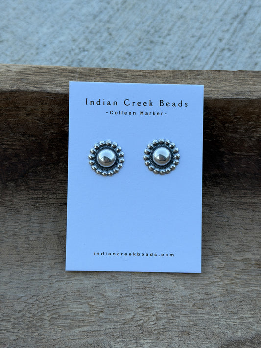Nickel Size Sterling Concho