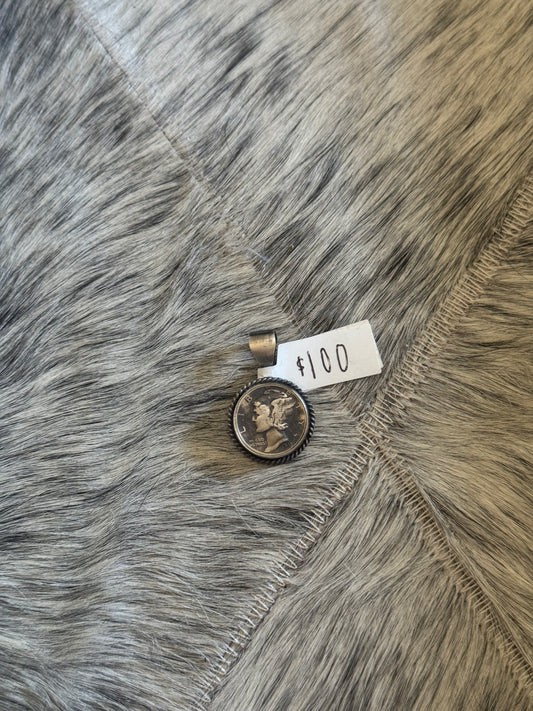 Liberty Dime Pendant