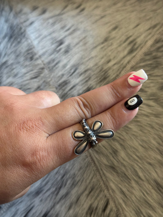 Butterfly Adjustable Ring