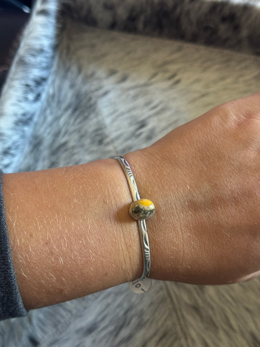 Bumblebee Jasper Stacker Cuff