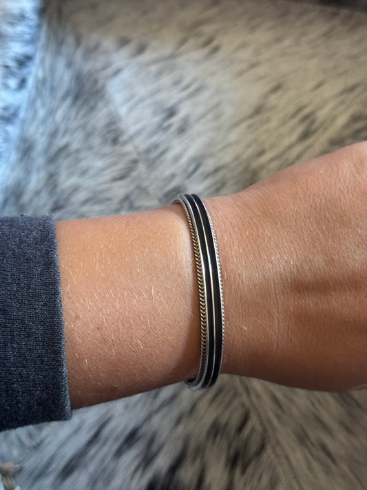 Sterling Silver Stacker Cuff