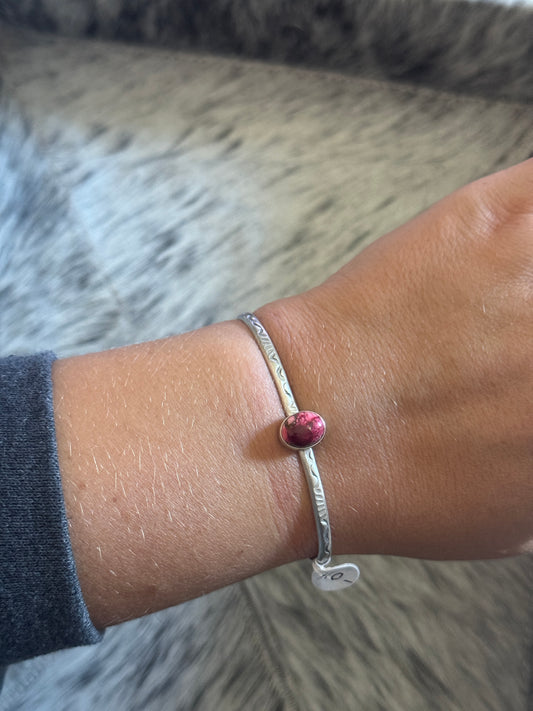 Rose Dahlia Stacker Cuff