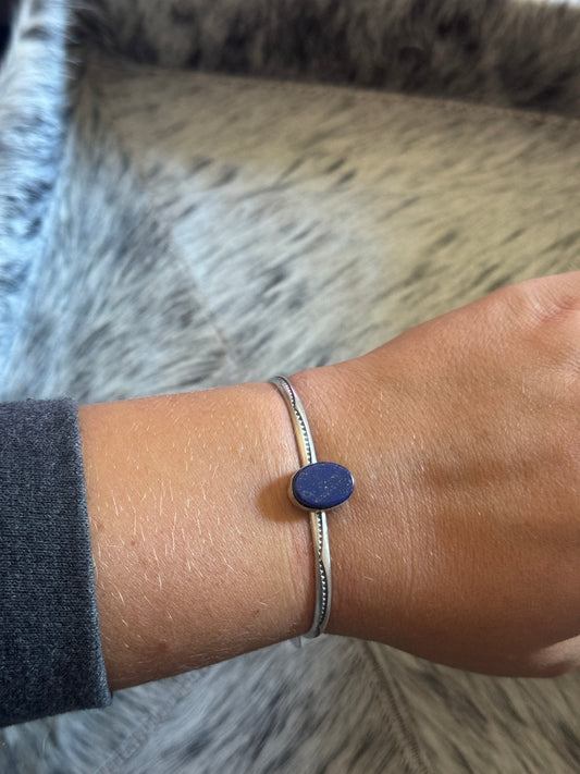 Blue Lapis Cuff
