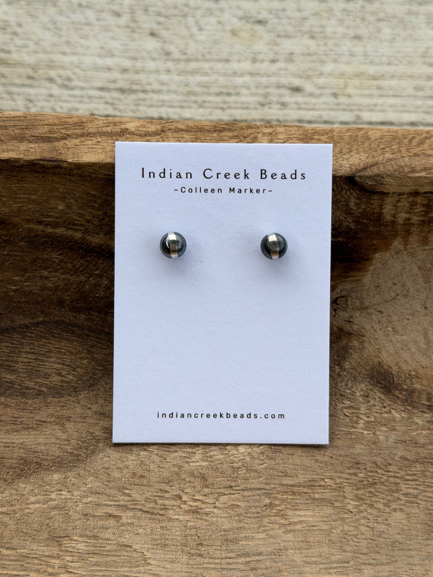 8mm Sterling Pearl Studs