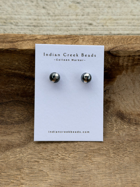 10mm Sterling Pearl Studs