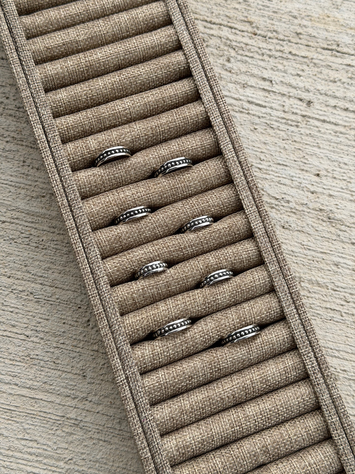 Sterling Ball Stacker Ring