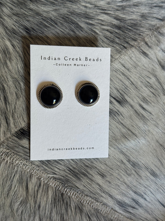 Black Onyx Earrings