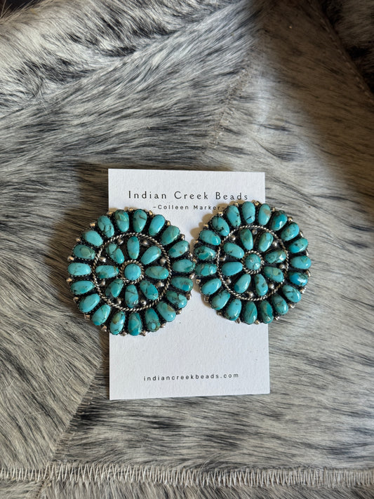 Huge Kingman Turquoise Clusters