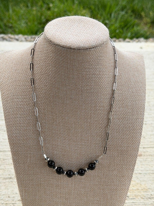 16" Pearl & Black Onyx BN