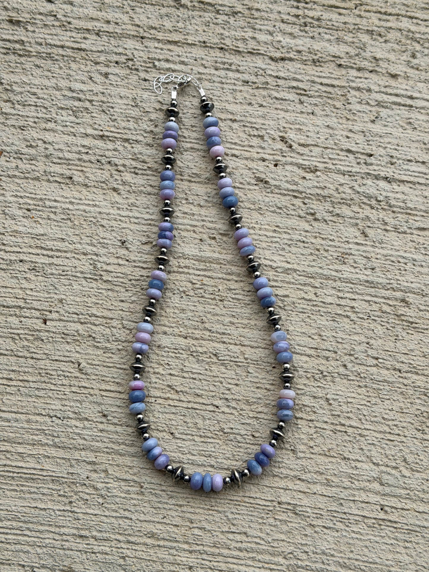18-19.5" Purple Opal