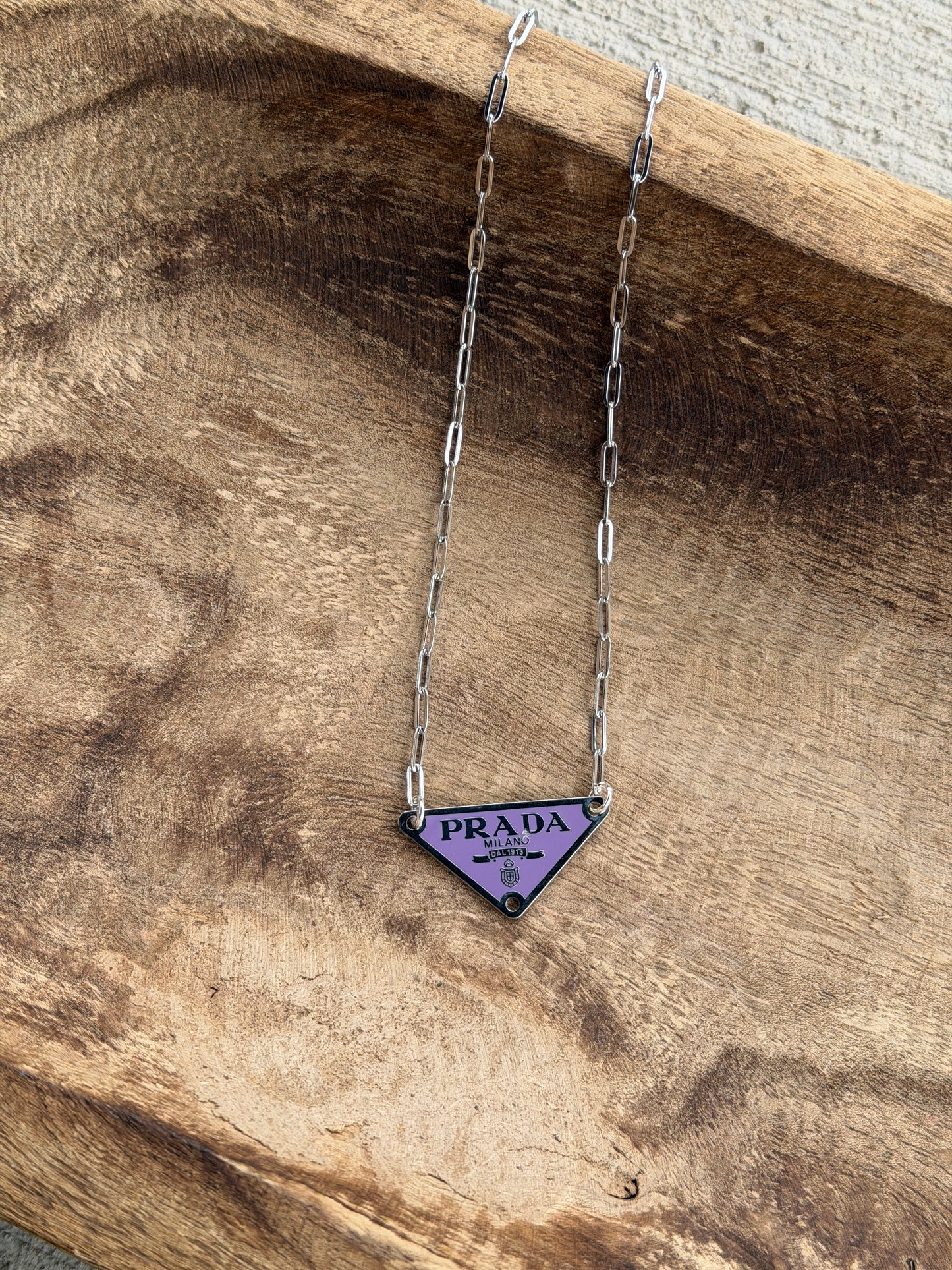 18" Purple P. Designer Necklace