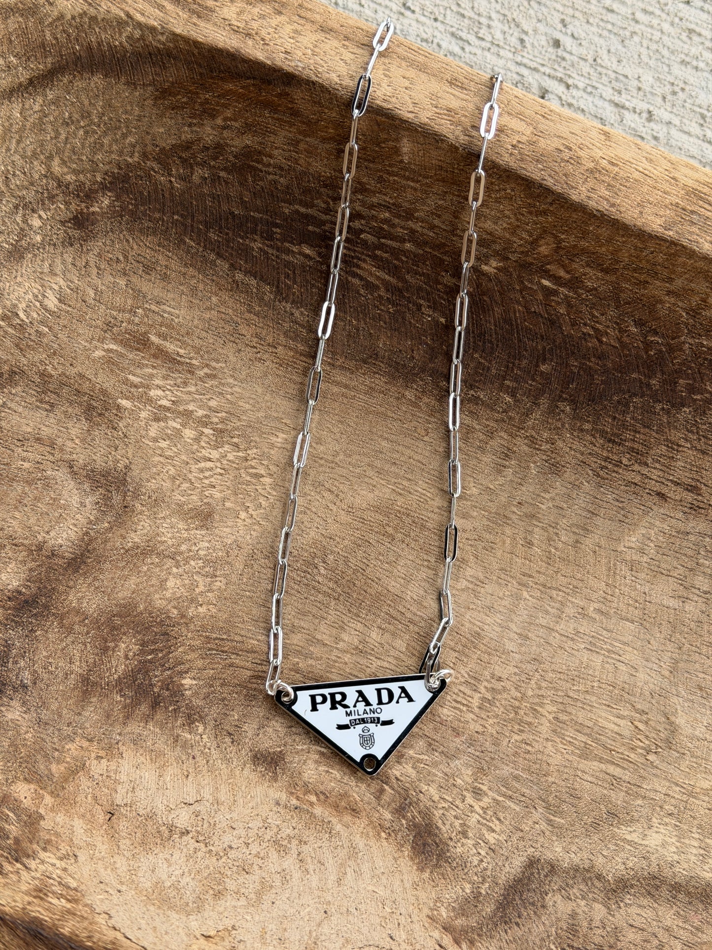 18" White P. Designer Necklace