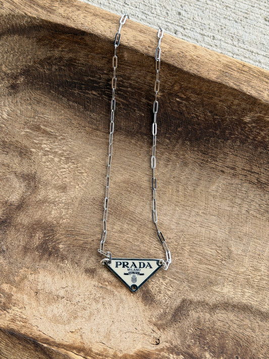 18" Cream P. Designer Necklace
