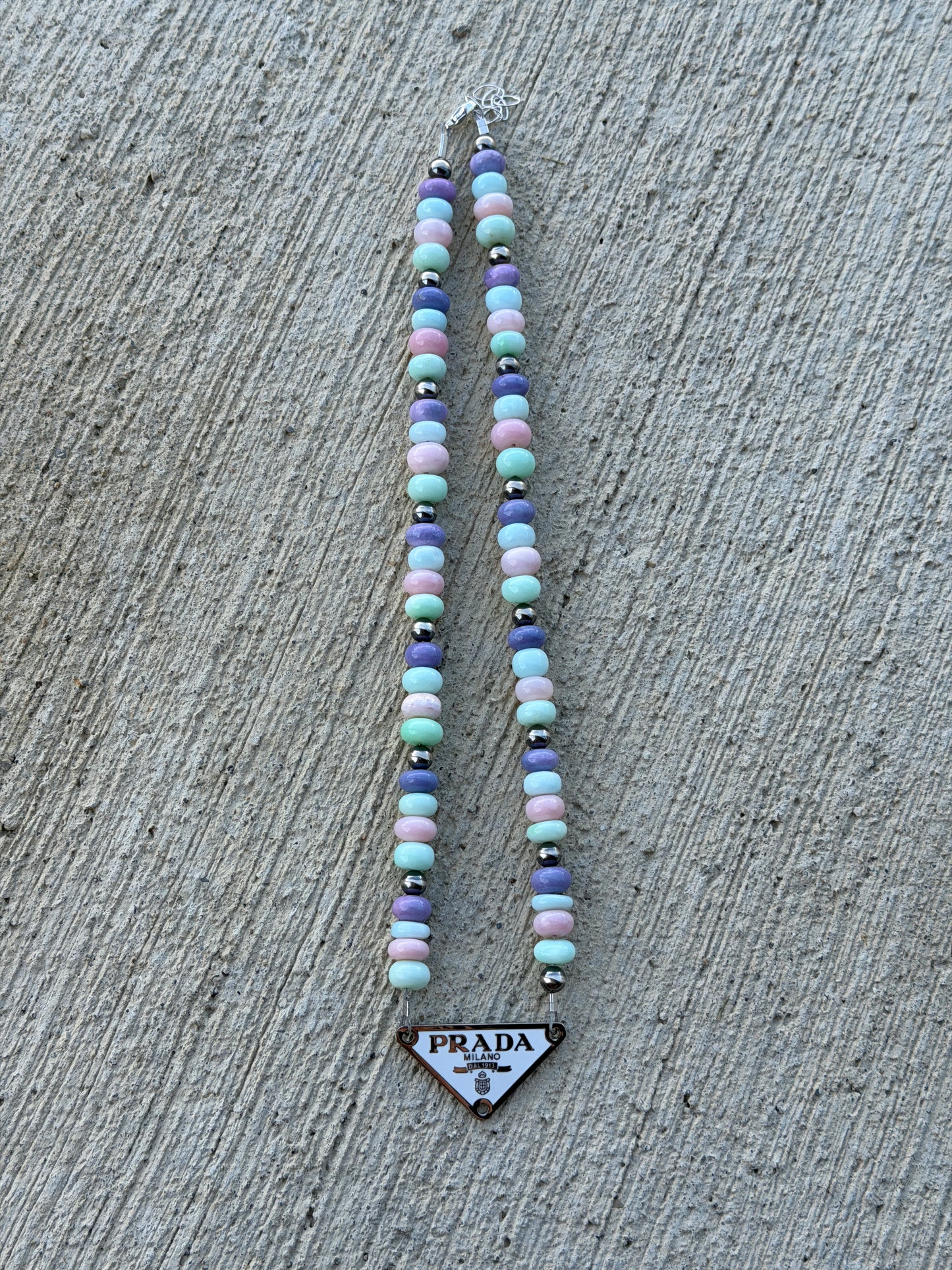 18-19.5" Multi Color Opal Designer Necklace