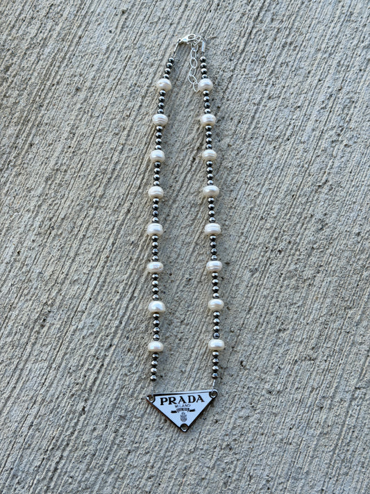 16-17.5" Freshwater Pearl Designer Necklace