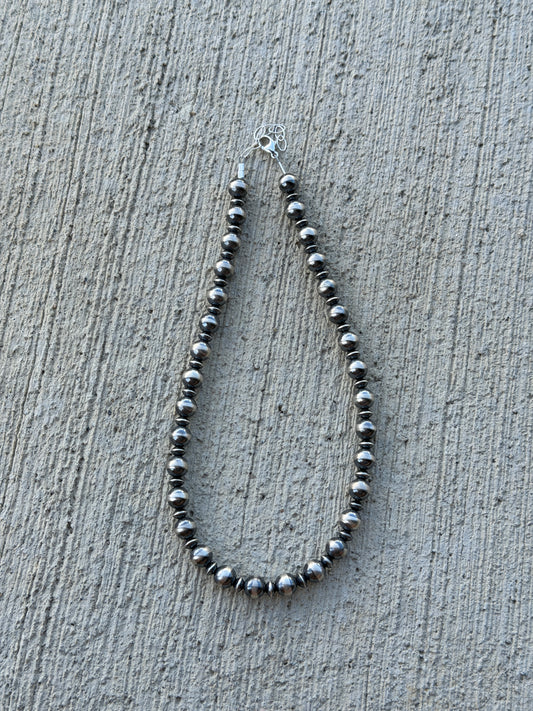 15.5-17" 8mm Pearl & 5mm Saucer