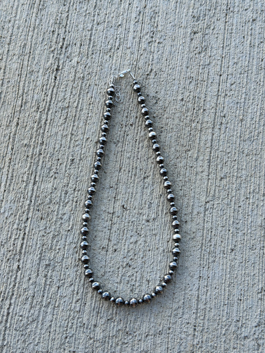 16.5-18" 4 & 7mm Sterling Pearls