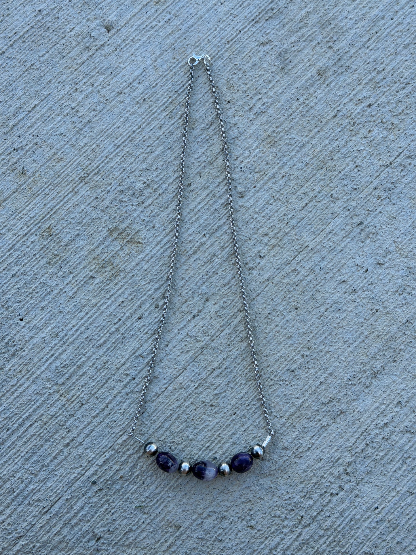 18" Purple Amethyst BN