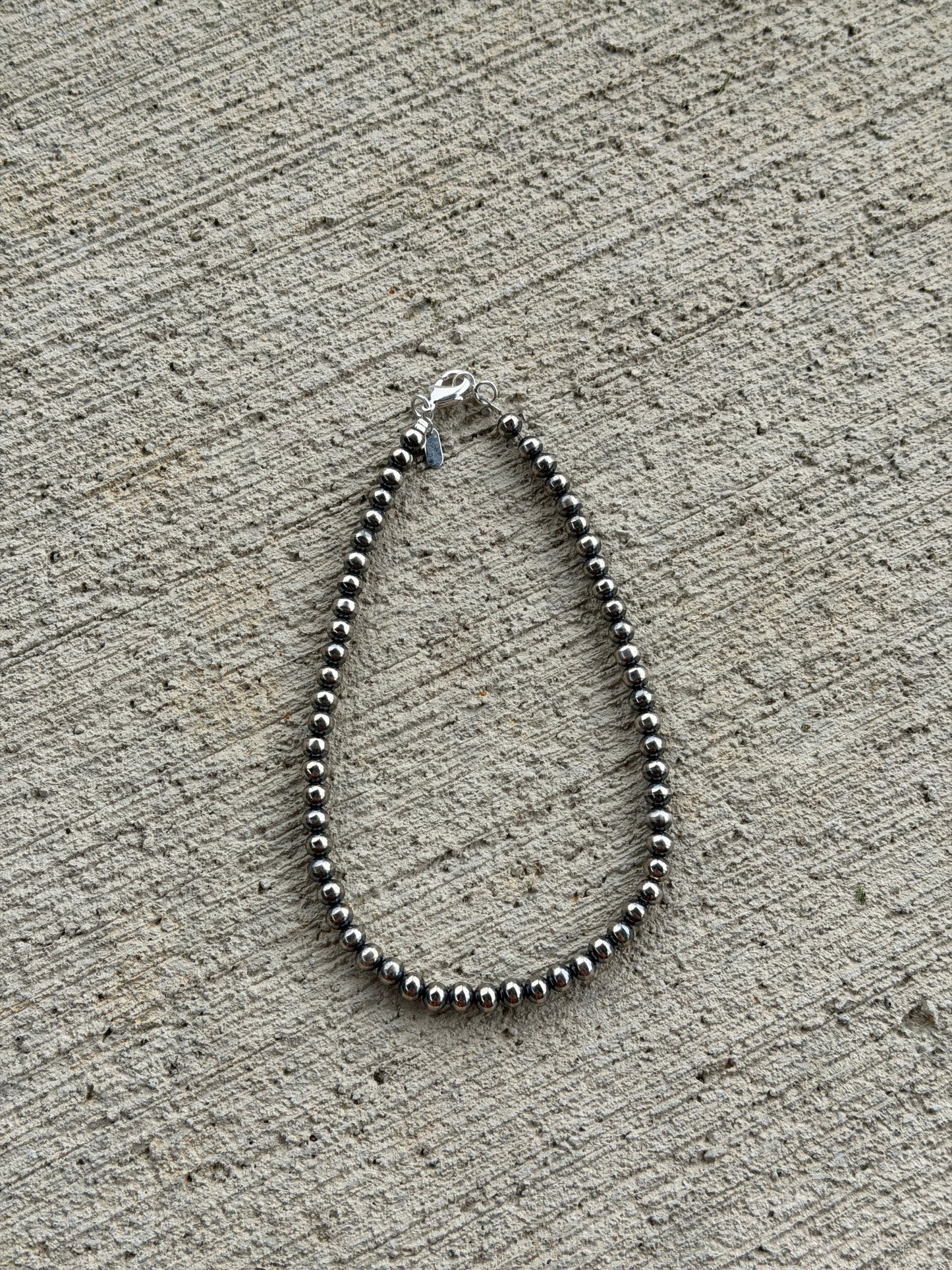 14" 6mm Silver Plated