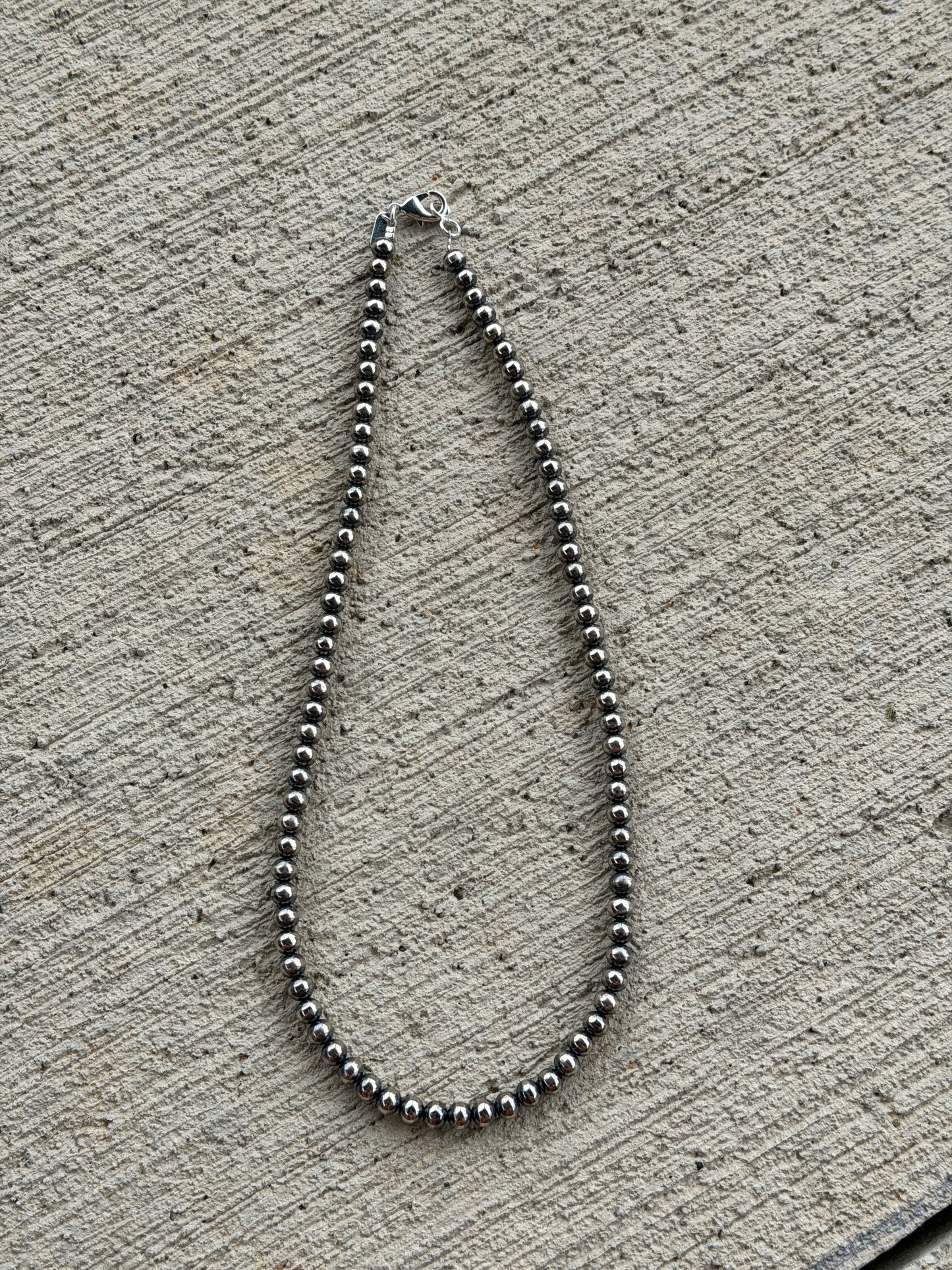 20" 6mm Silver Plated