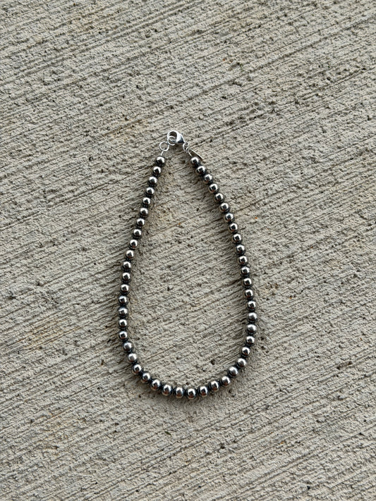 14" 7mm Silver Plated