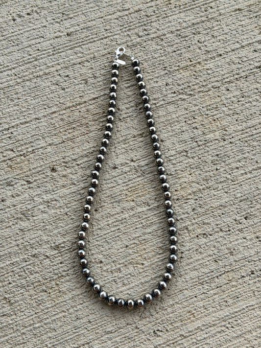 20" 8mm Silver Plated