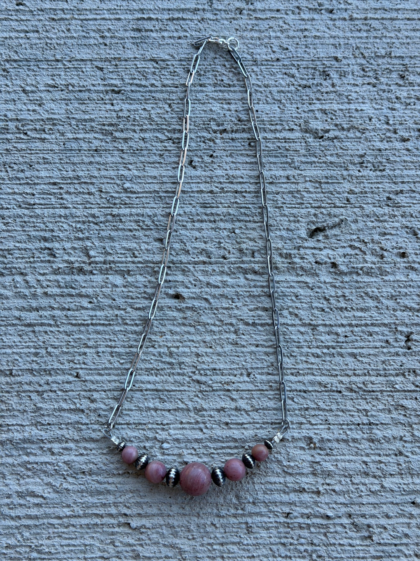 16" Rhodonite & Saucer BN