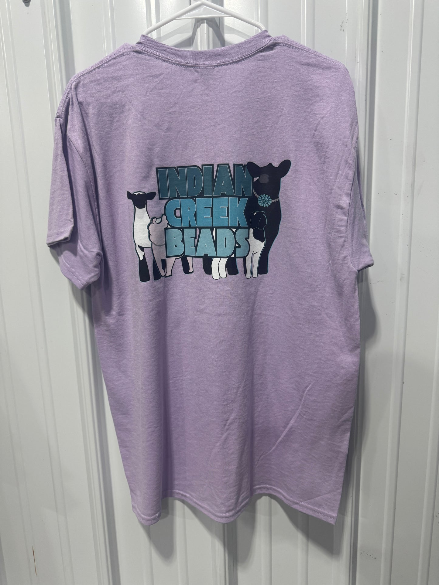 Purple Logo Gildan Tee