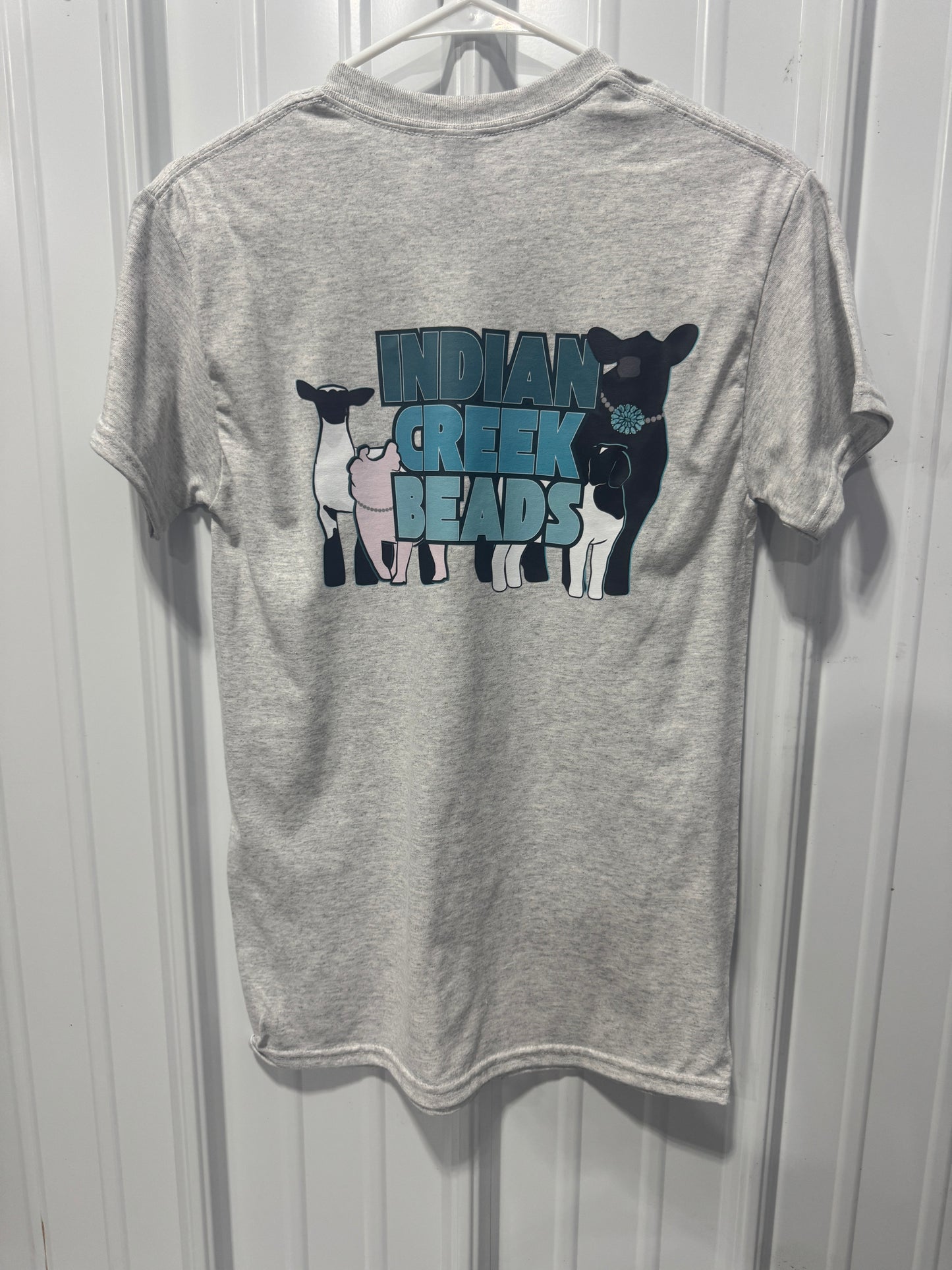 Light Gray Logo Gildan T-Shirt