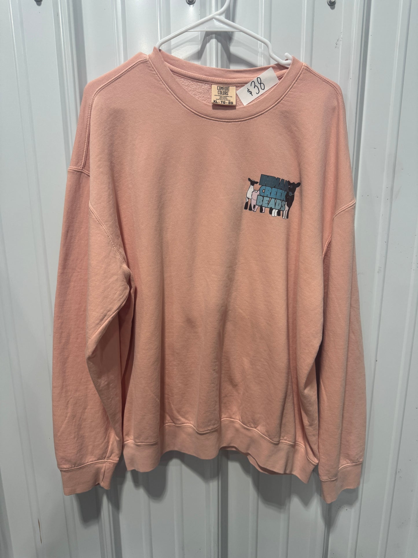 Peach Comfort Colors Crewneck
