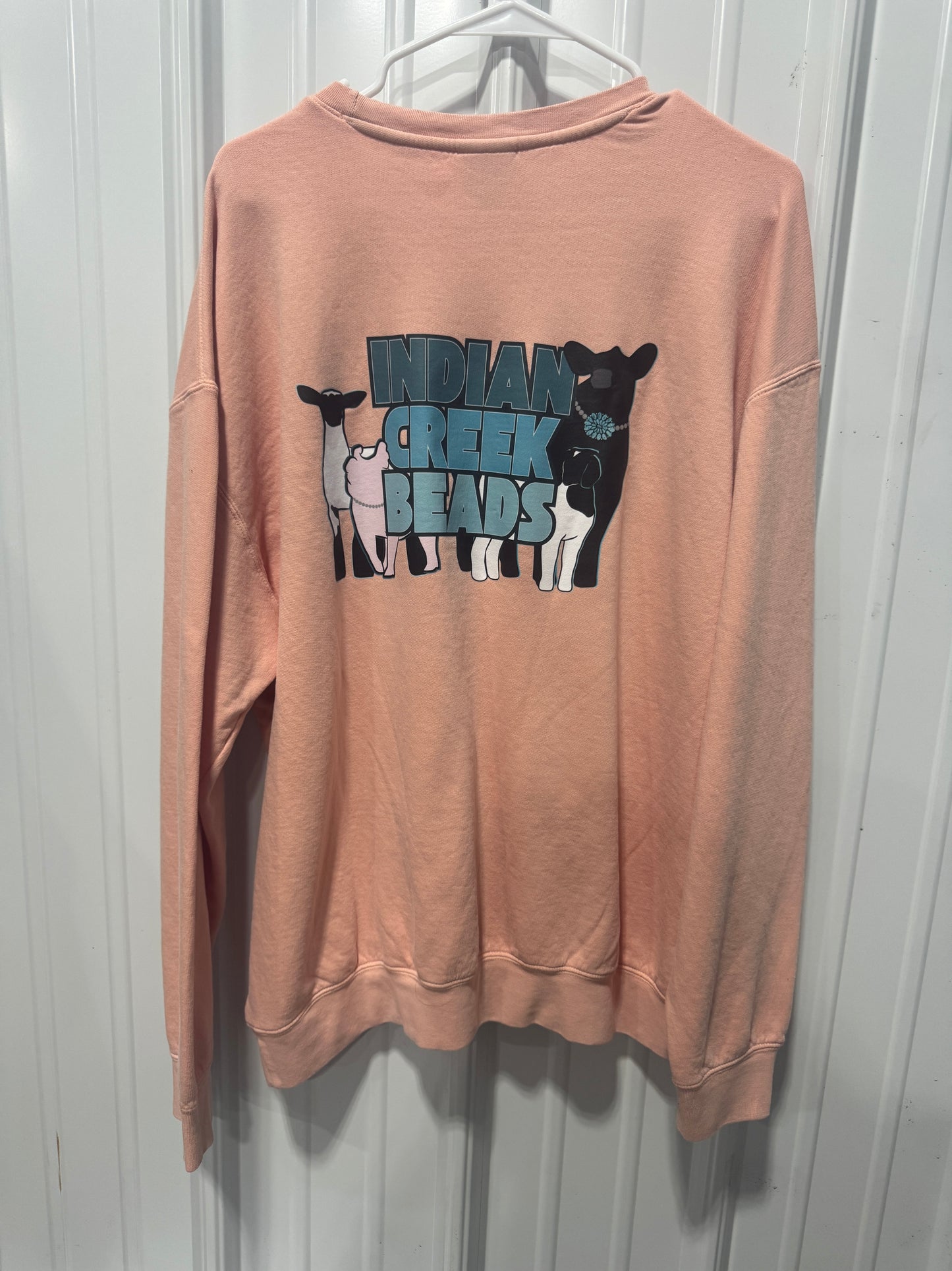 Peach Comfort Colors Crewneck