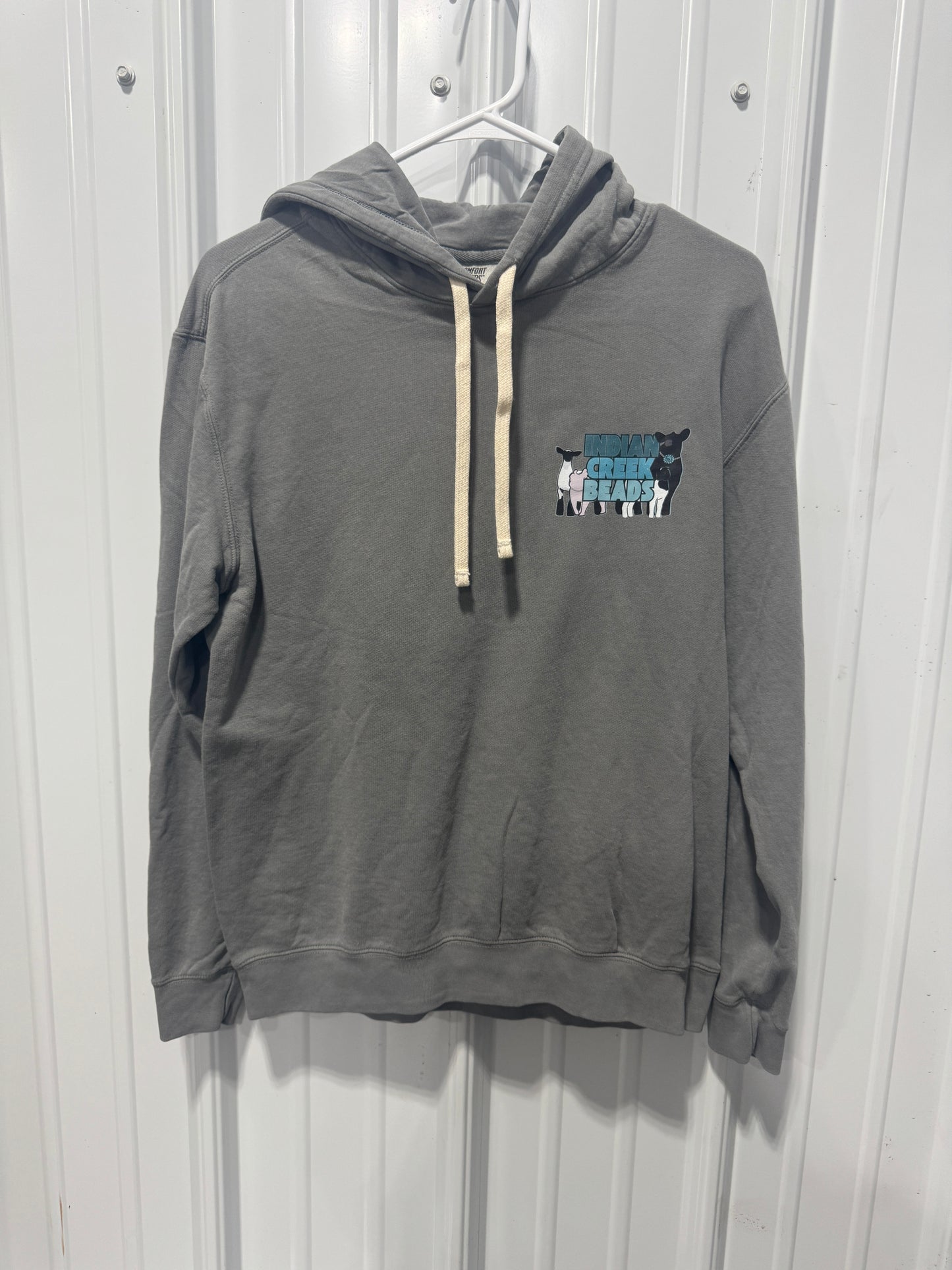 Heather Logo Comfort Colors Hoodie