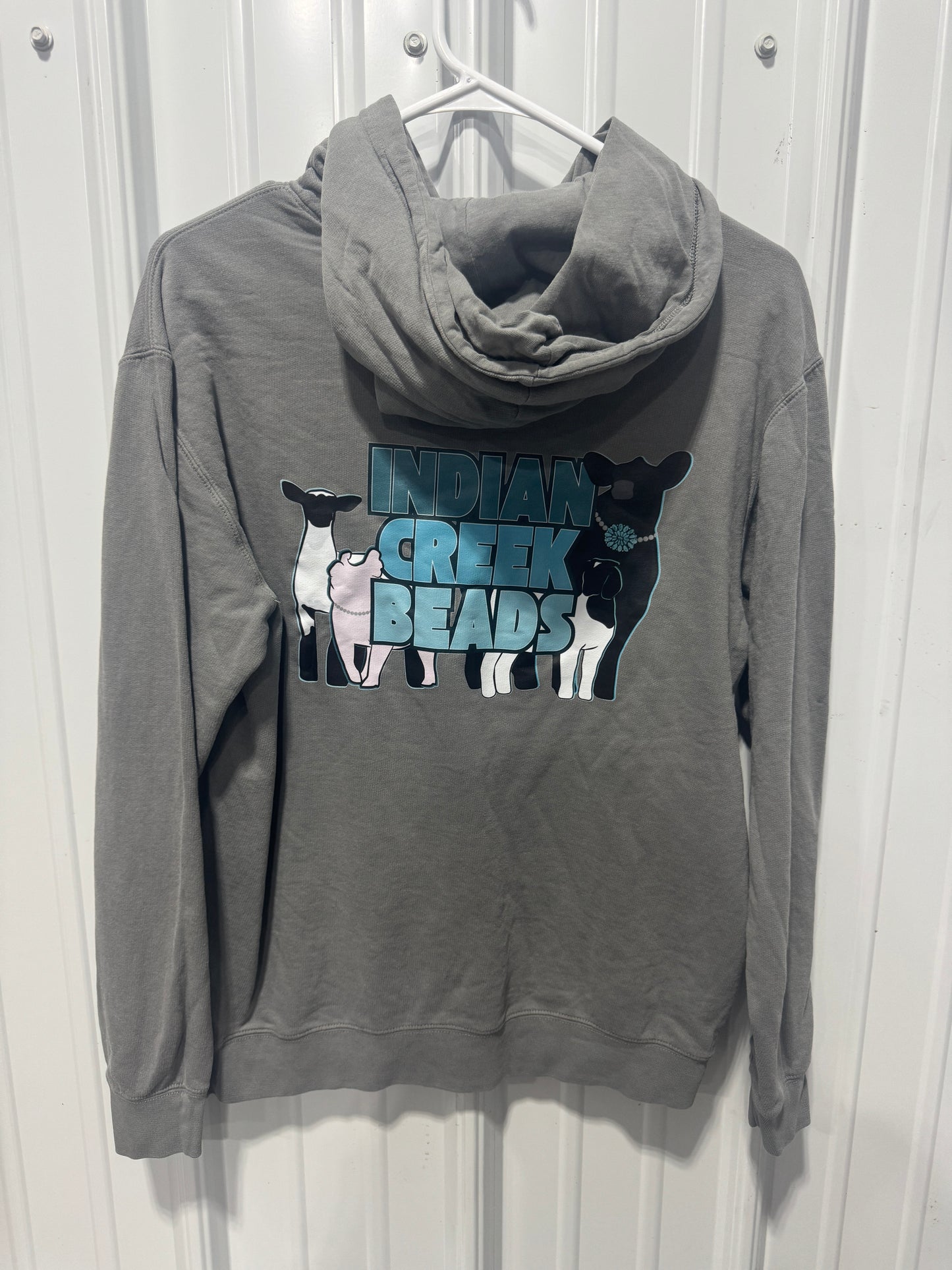 Heather Logo Comfort Colors Hoodie