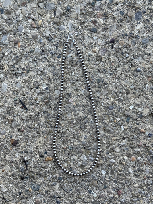 21-22.5" 5mm Sterling Pearl