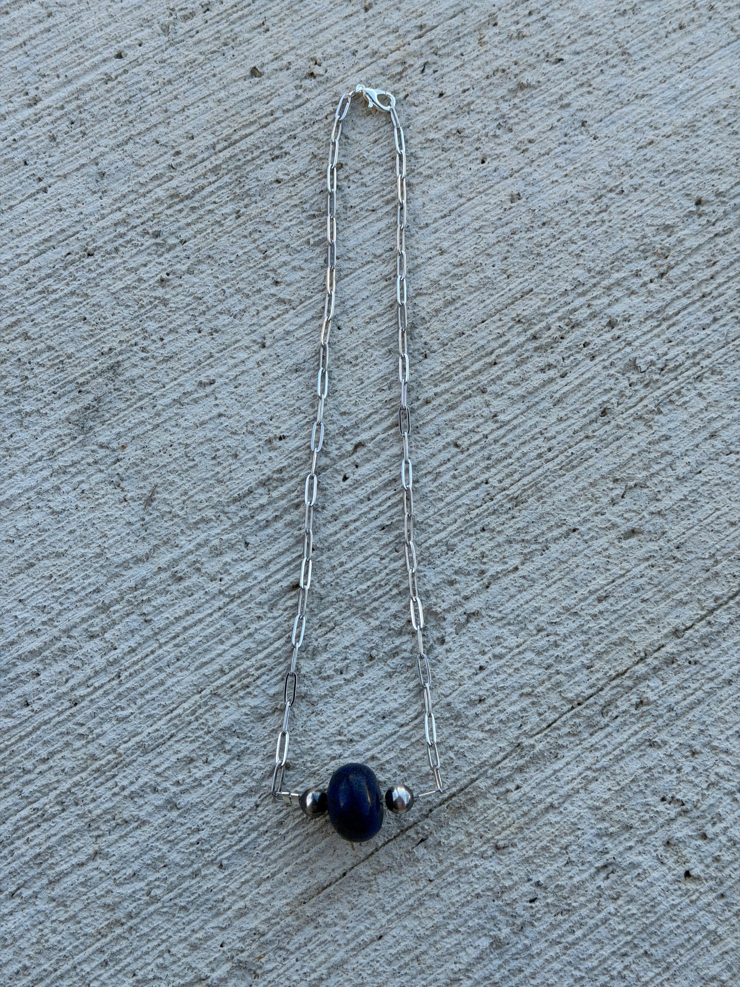 16" Pearl & Blue Lapis BN
